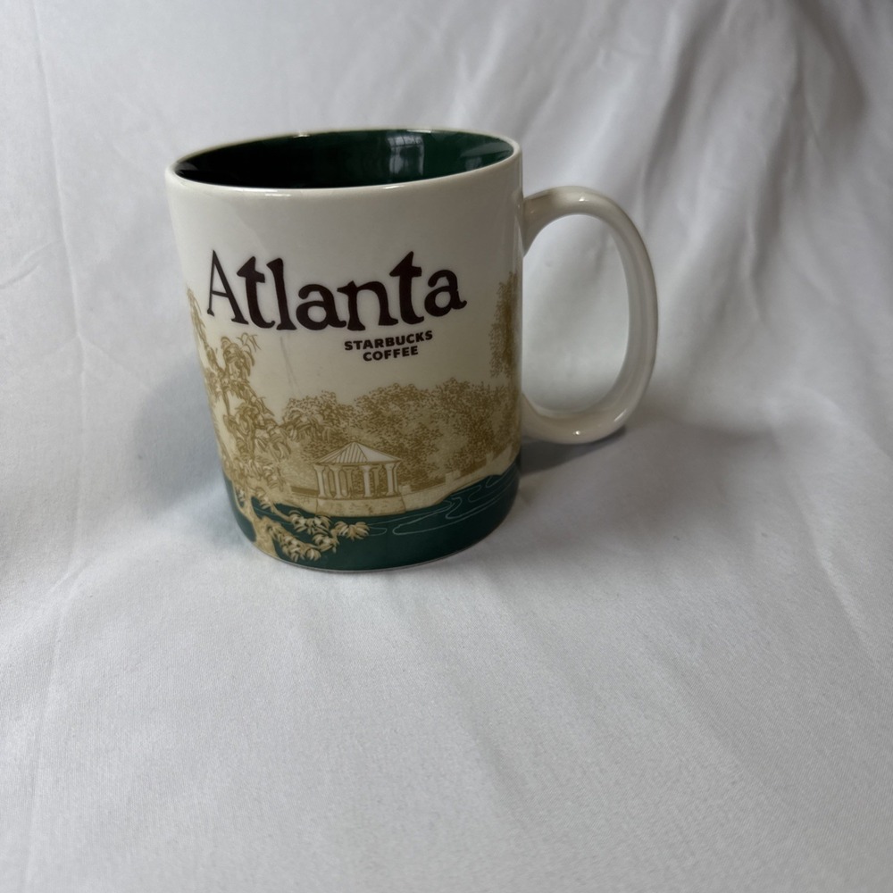 Starbucks Atlanta Georgia 2011 Coffee Mug Global Icon Collector Series 16 oz